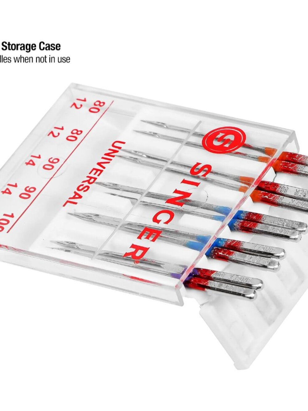 Universal Regular Point Machine Needles, Assorted Sizes, 20 Count - Picture 4 of 8